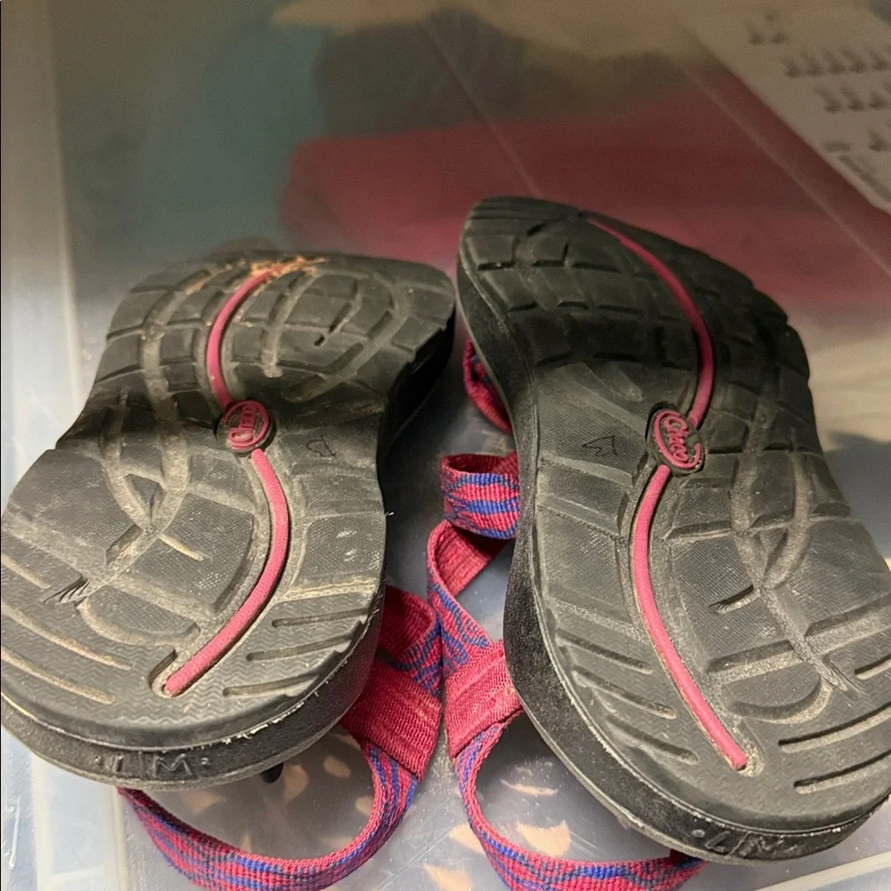 Chaco Z2 Classic Sandals Womens 7 Purple Pink Adjustable Hiking Outdoor Shoes - Picture 8 of 8